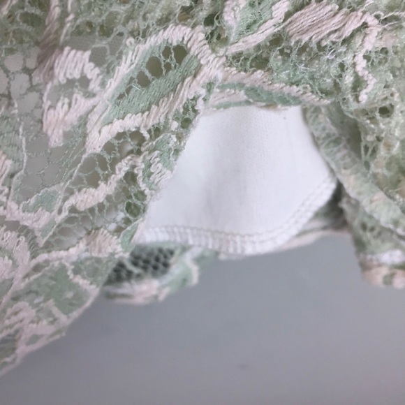 Altar’d State Mint Paisley Lace Sleeveless Sheath Dress Size Small - Picture 8 of 10